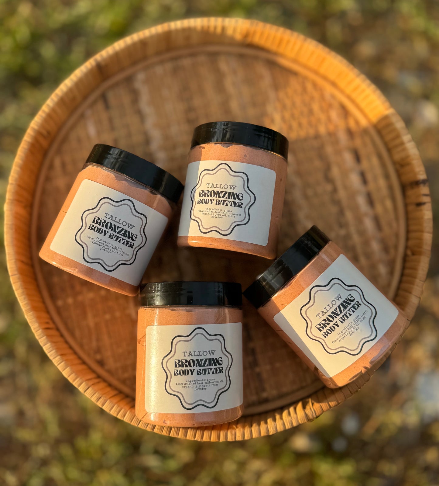 Tallow bronzing butter