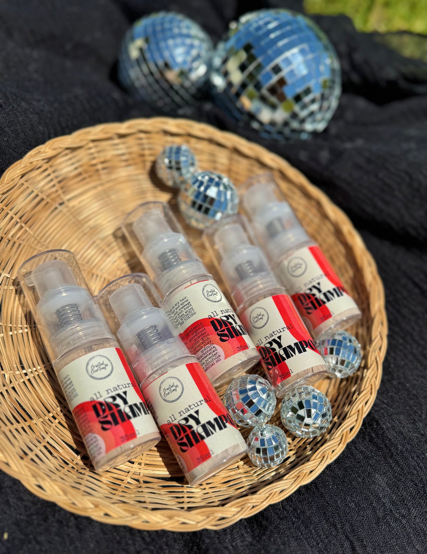 Dry shampoo (powder pump)