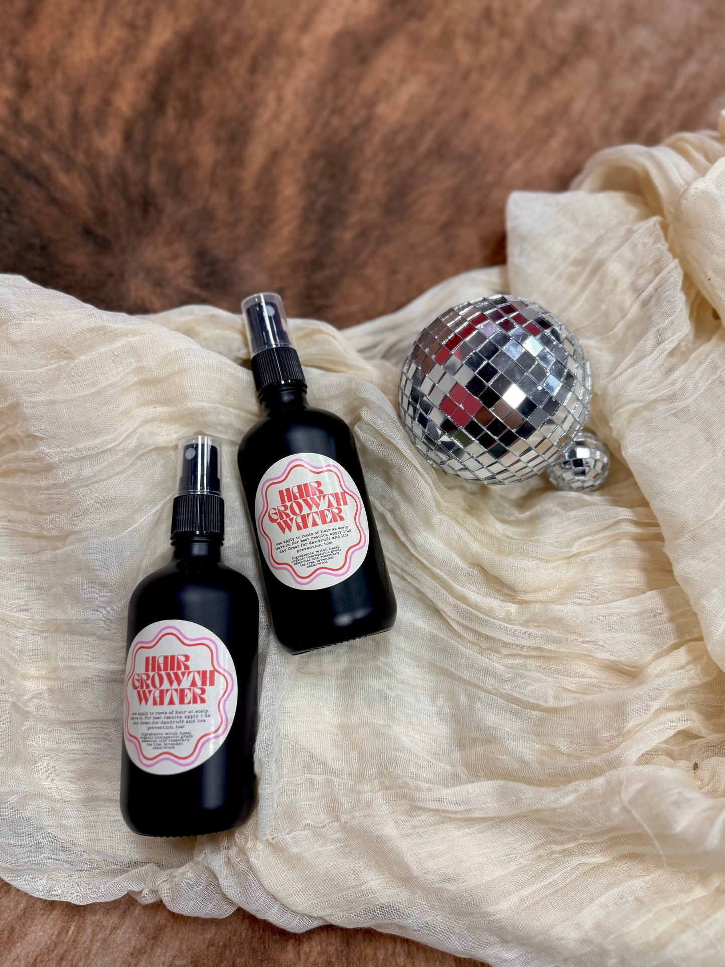 Hair growth water