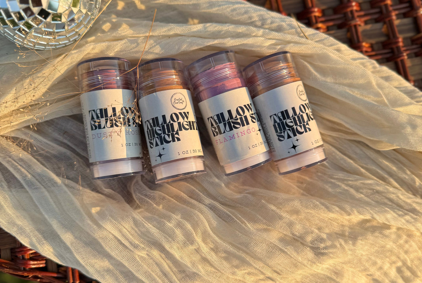 Tallow Blush/Highlighting sticks