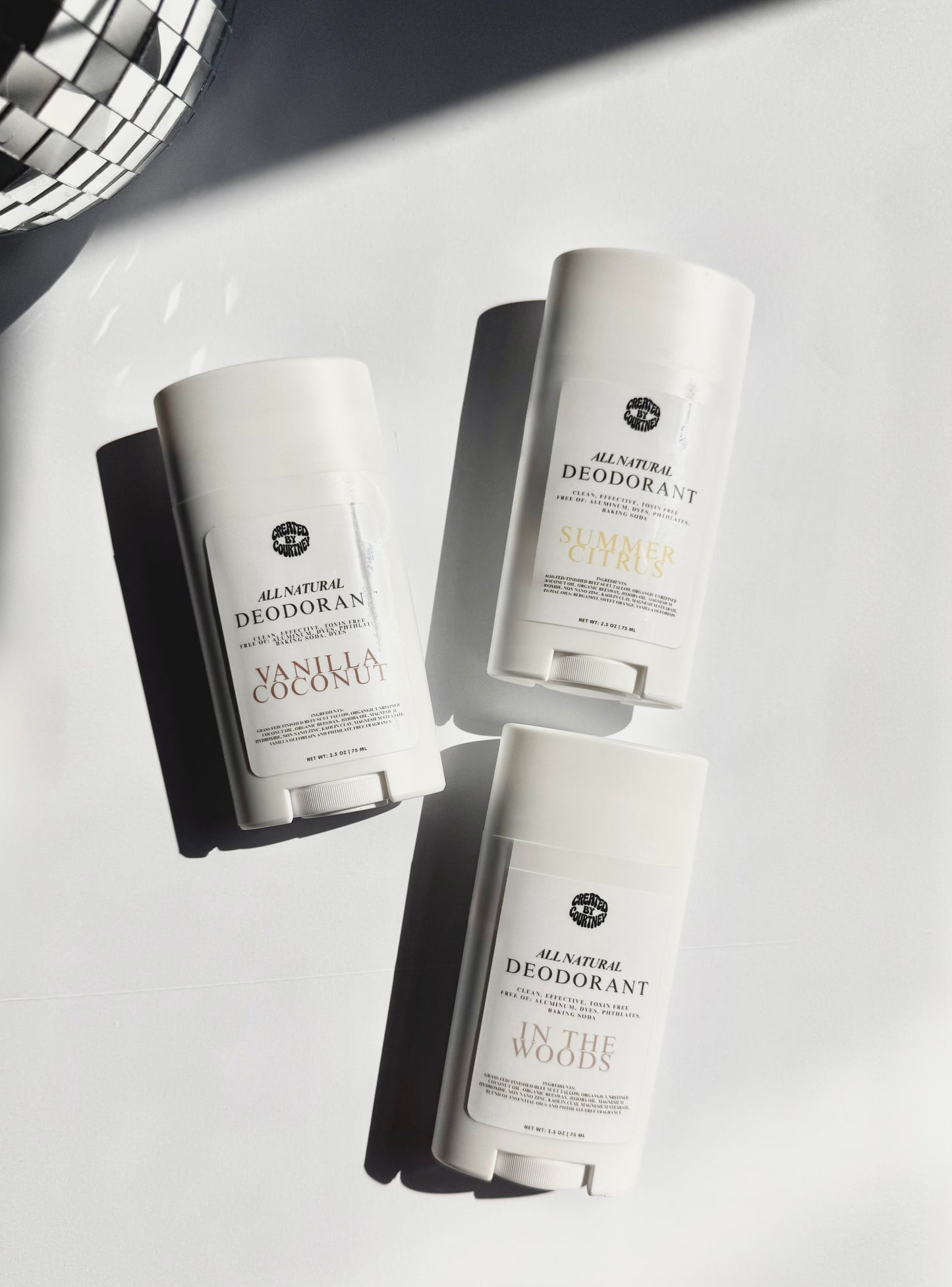 Magnesium deodorant