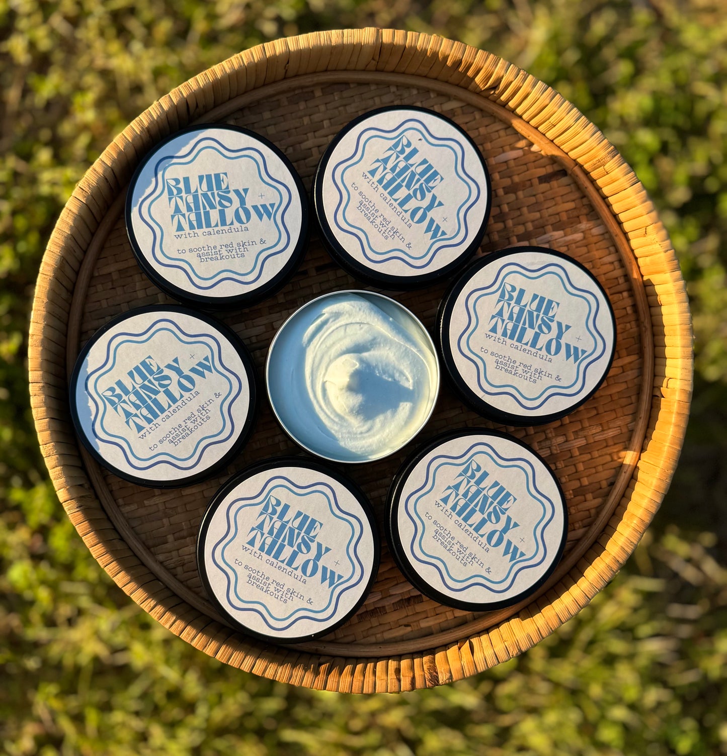 Blue Tansy + Calendula soothing tallow cream-SOLD OUT