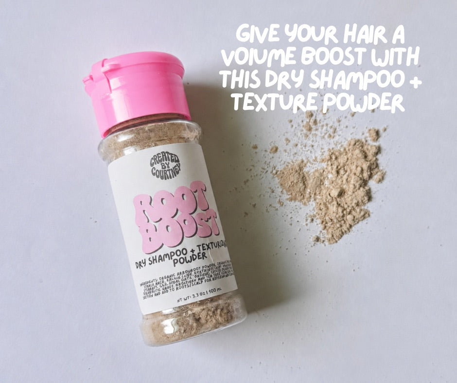 Roost boost (dry shampoo/texture powder)