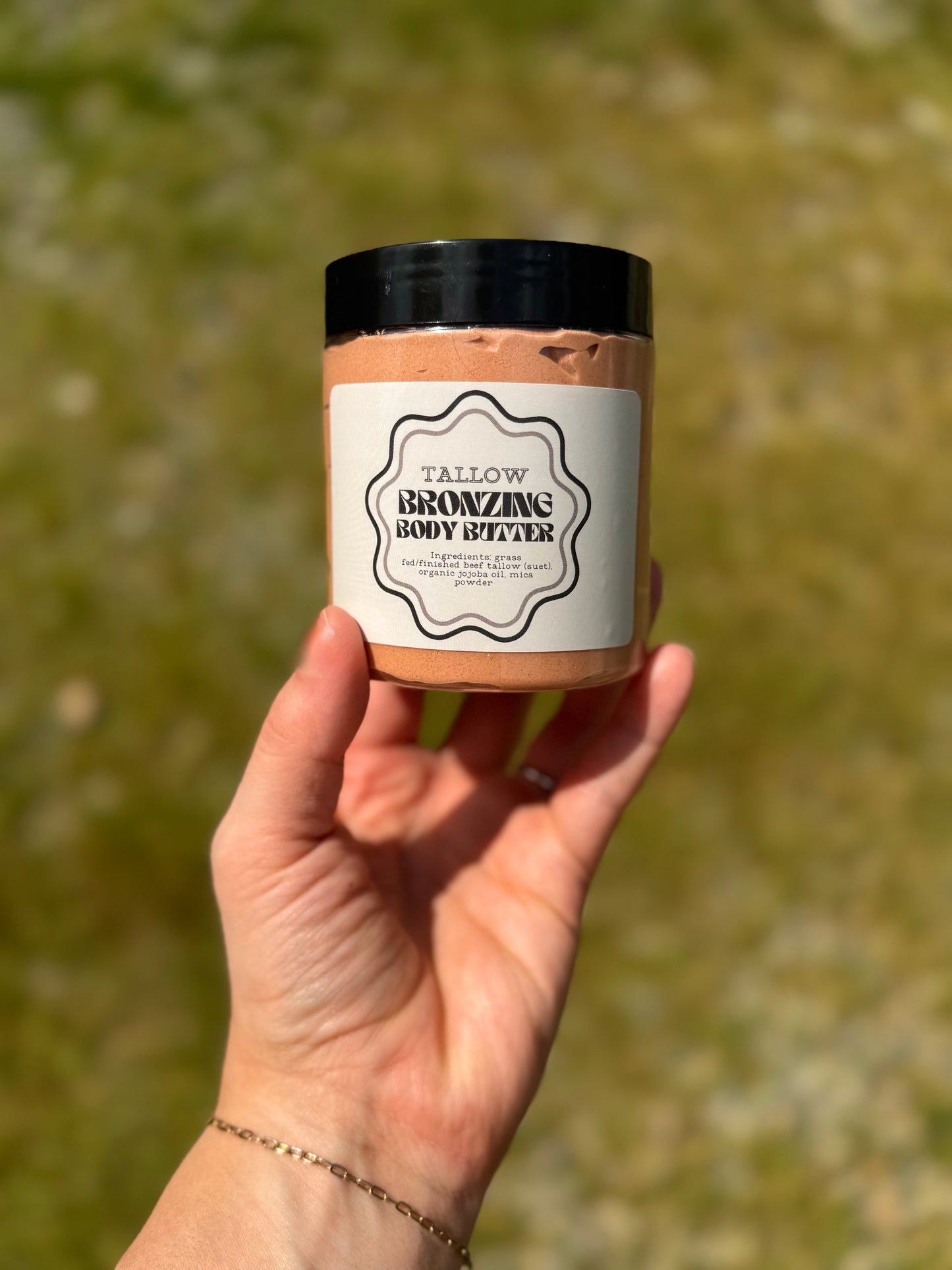 Tallow bronzing butter
