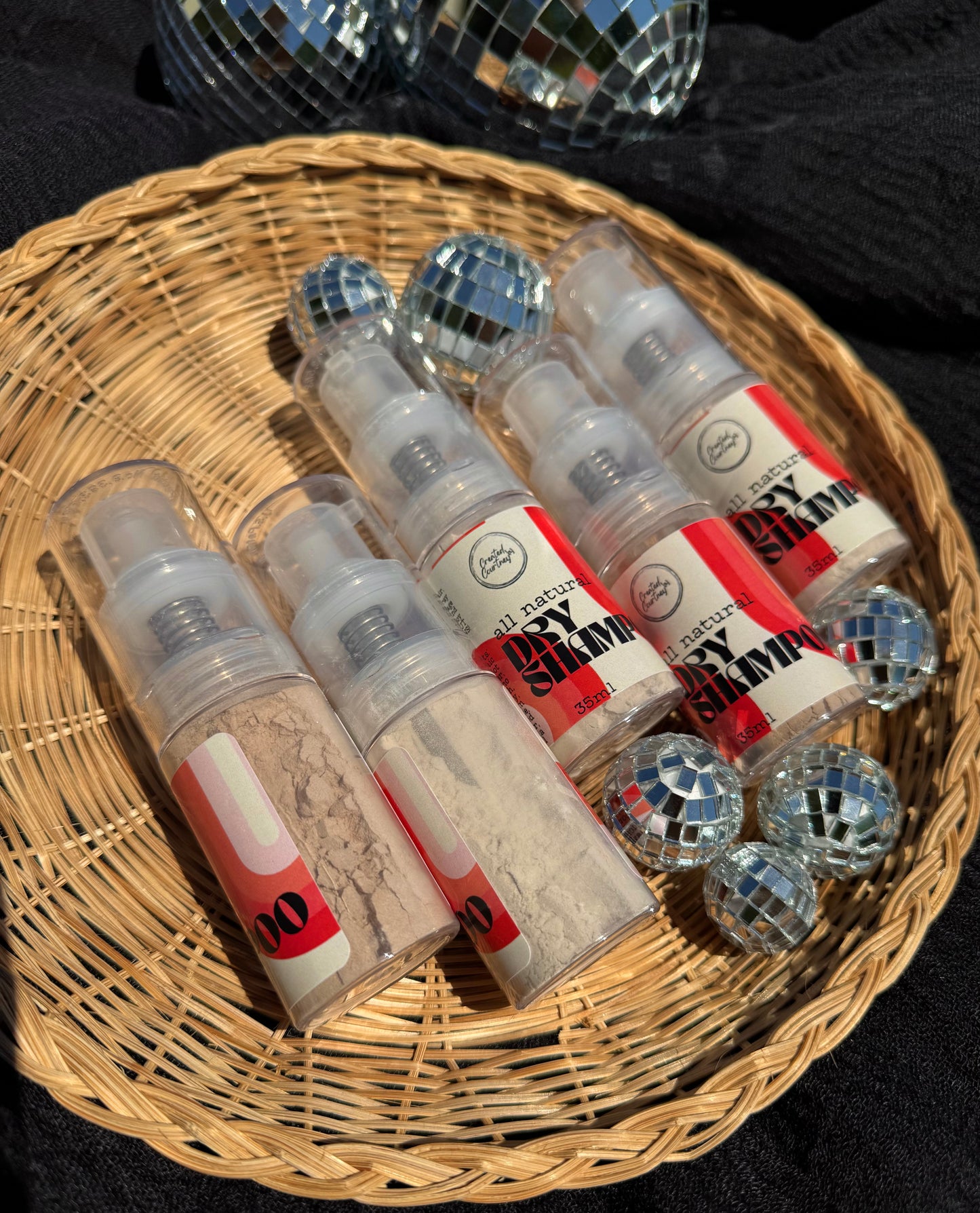 Dry shampoo (powder pump)