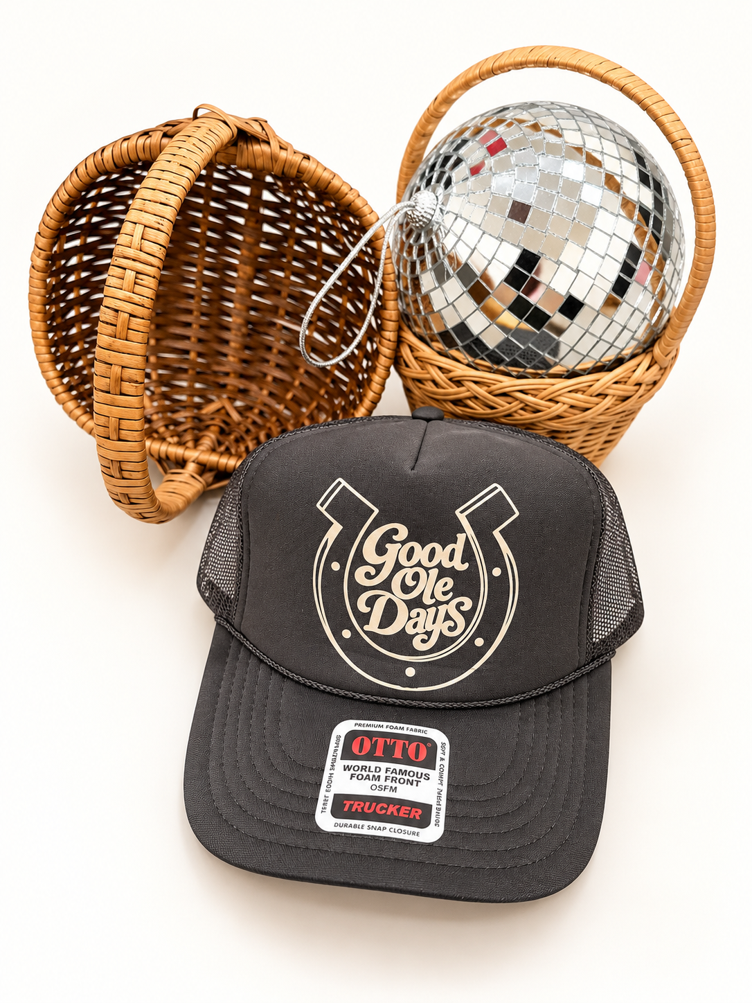 trucker hat | gray good ole days
