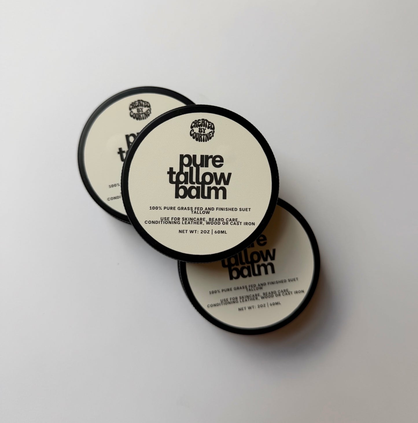 Pure tallow balm