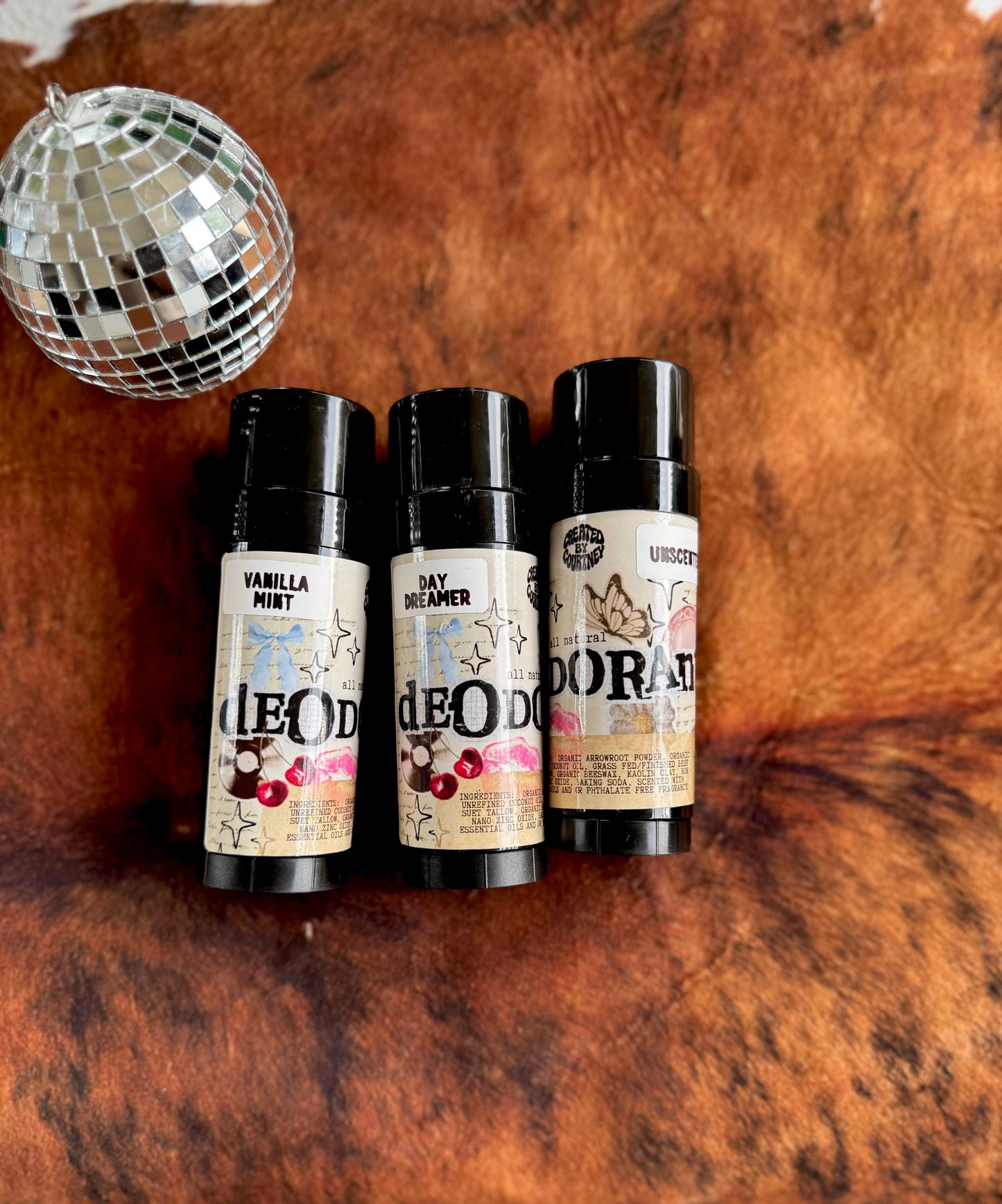 All natural deodorant