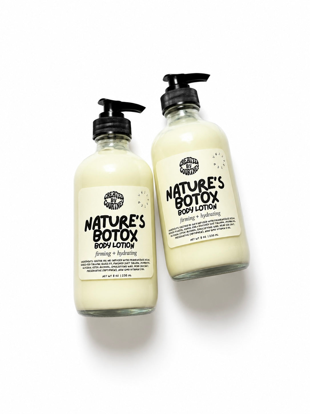 Nature’s Botox body lotion