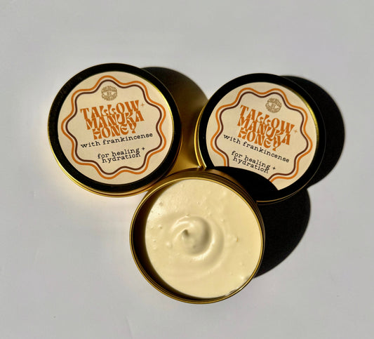 Tallow + manuka honey
