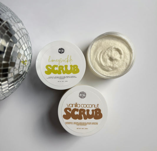 Tallow exfoliating scrub