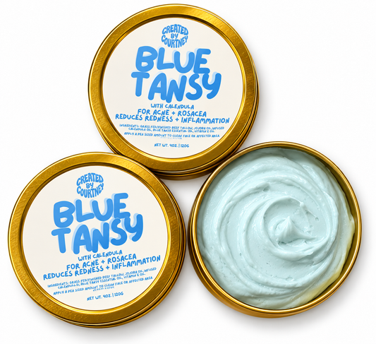 Blue Tansy + Calendula soothing tallow cream