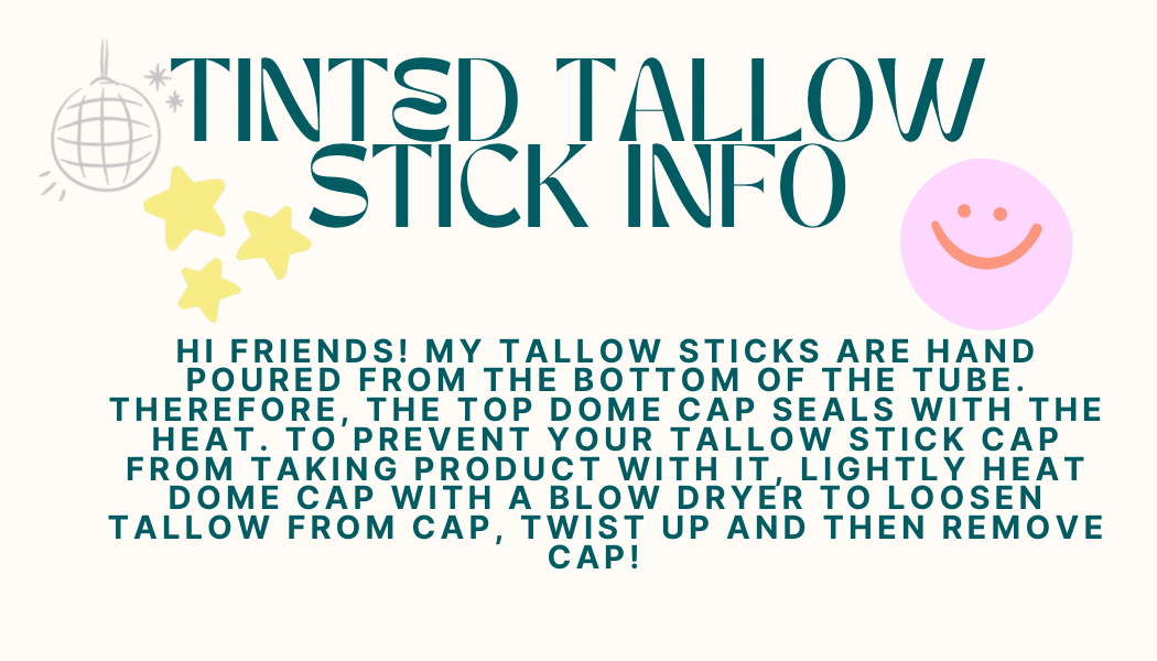 Tinted blush/bronzing sticks