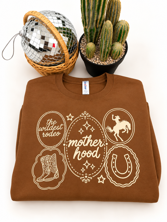 motherhood + rodeo sweatshirt