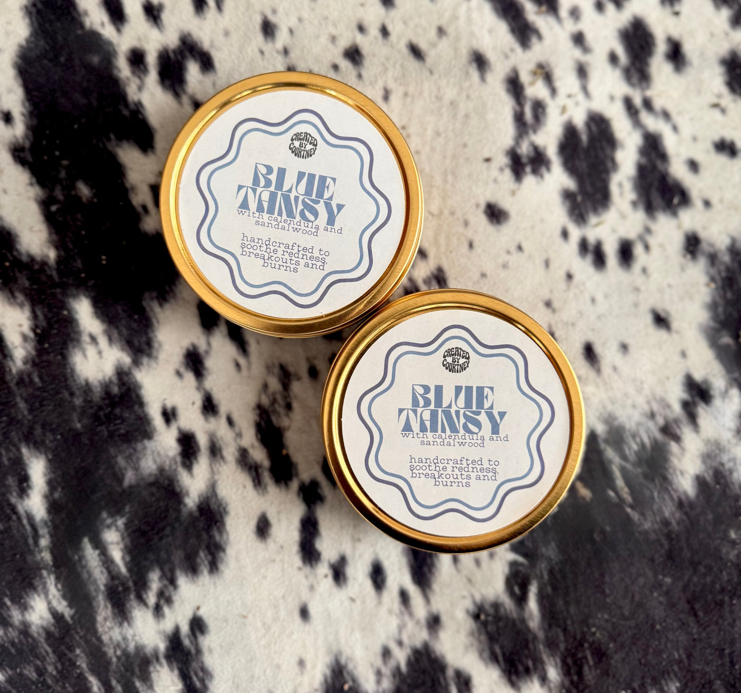 Blue Tansy + Calendula soothing tallow cream
