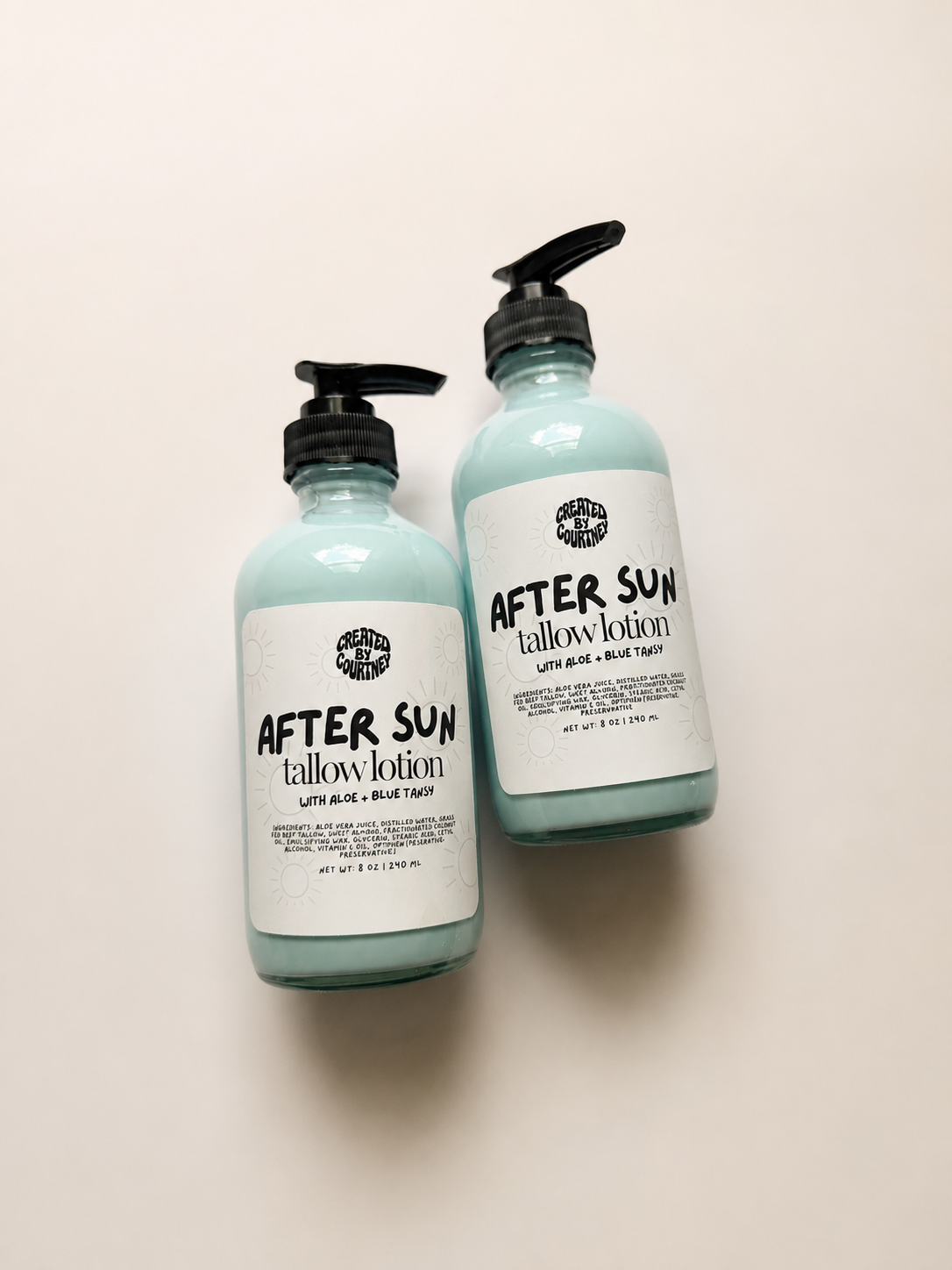 after sun lotion (aloe + blue tansy)