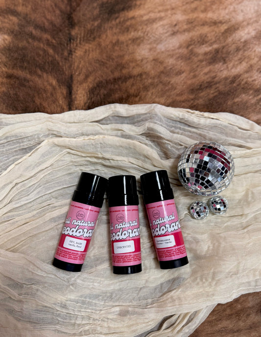 All natural deodorant