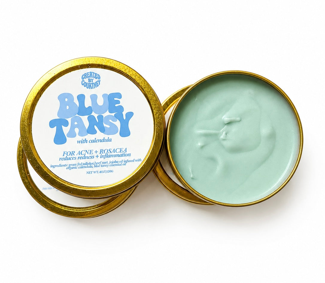 Blue Tansy + Calendula soothing tallow cream