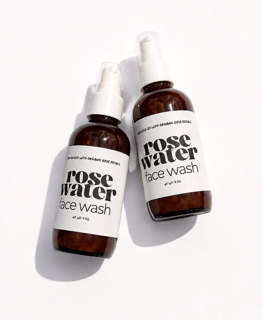 rosewater face wash